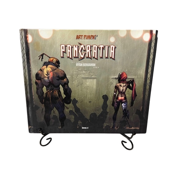 Pancratia : The Art of Ryan Benjamin : Hardcover 1st Edition: ANIME:Autographed - Picture 1 of 8